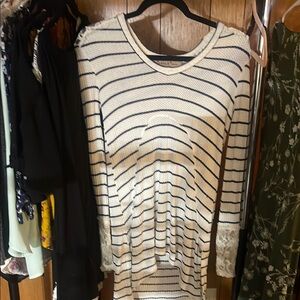Striped Long Sleeve Top